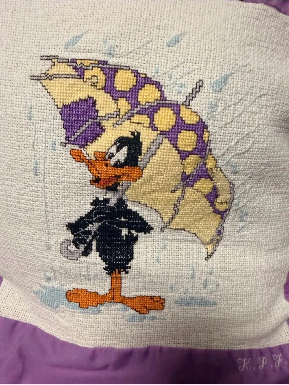 Handmade daffy duck